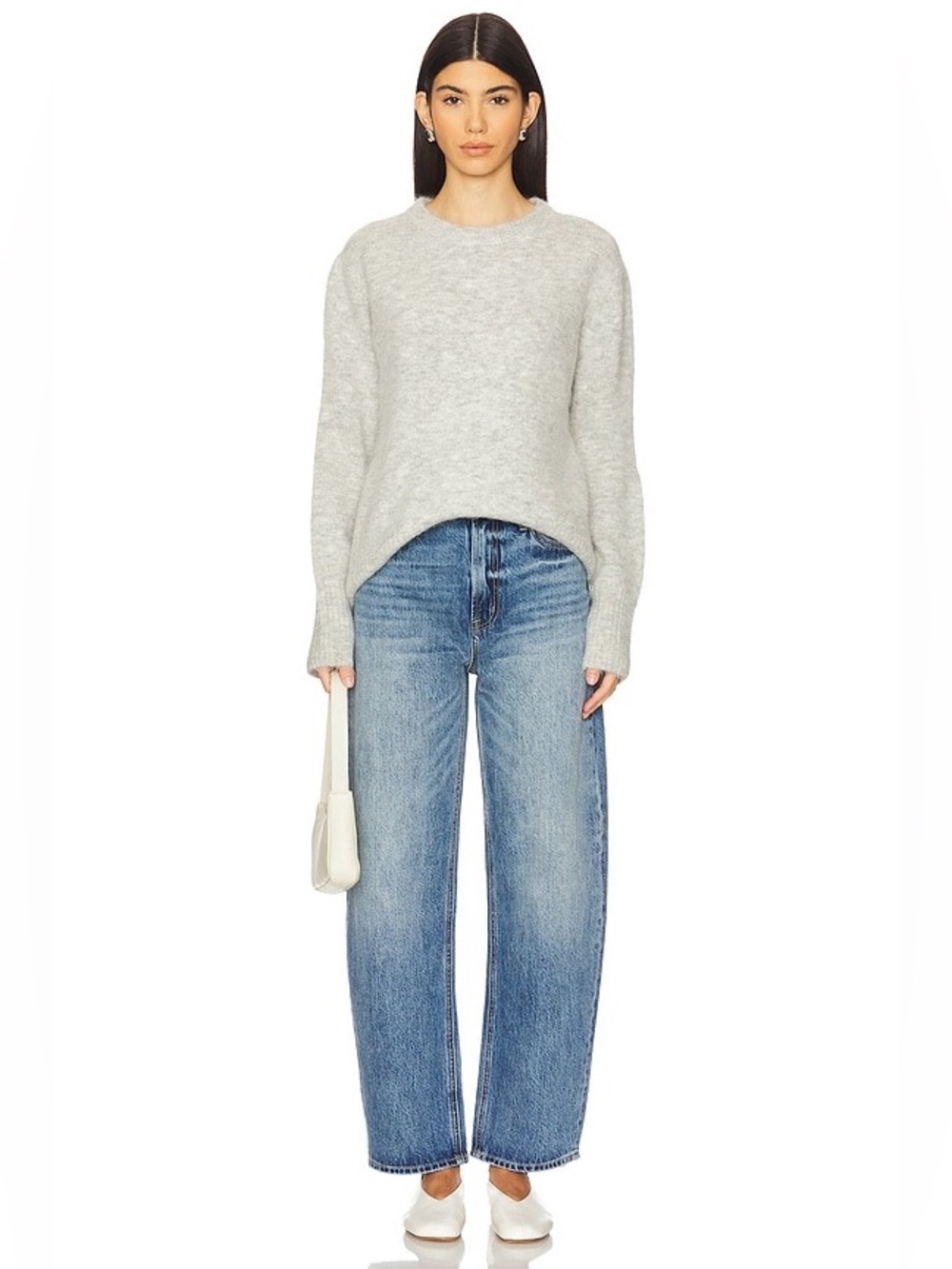 Pistola Wes High Rise Barrel Jean Spectacle NWT
